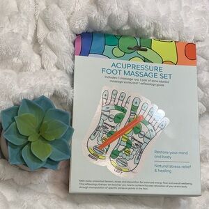 🌹 New Acupressure REFLEXOLOGY Foot Massage Set